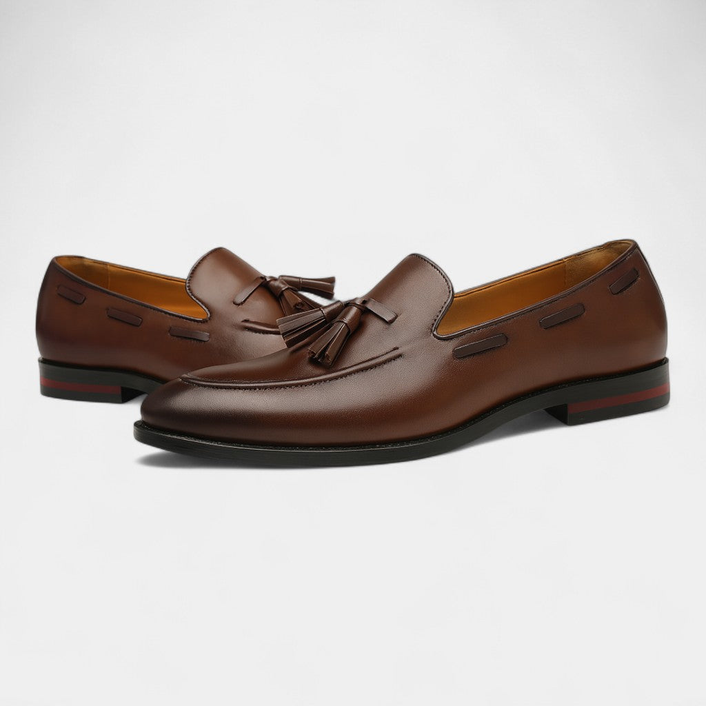 Men's Faux Leather Loafers – Urban Comfort and Discreet Elegance