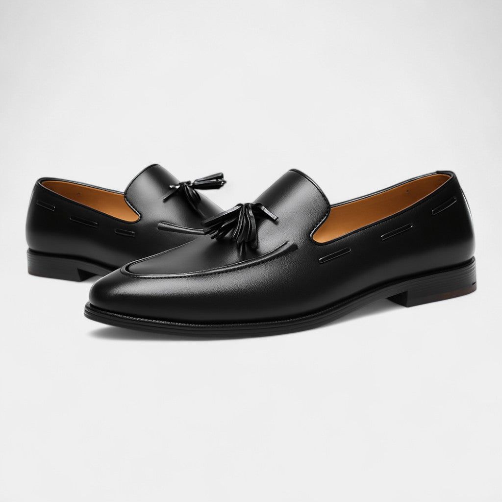Men's Faux Leather Loafers – Urban Comfort and Discreet Elegance