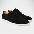 Men's Suede Lace-Up Loafers – Everyday Casual Style