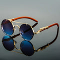 Unisex Round Sunglasses – Double Bridge