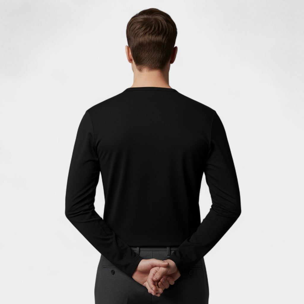Men's Thermal Undershirt – Solid Round Neck Pack of 3
