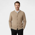 Men's 100% Cashmere Cardigan – Luxury Buttoned