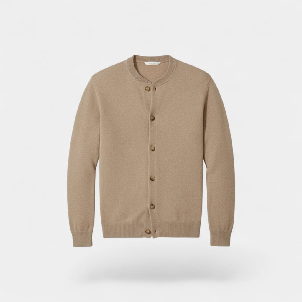 Men's 100% Cashmere Cardigan – Luxury Buttoned