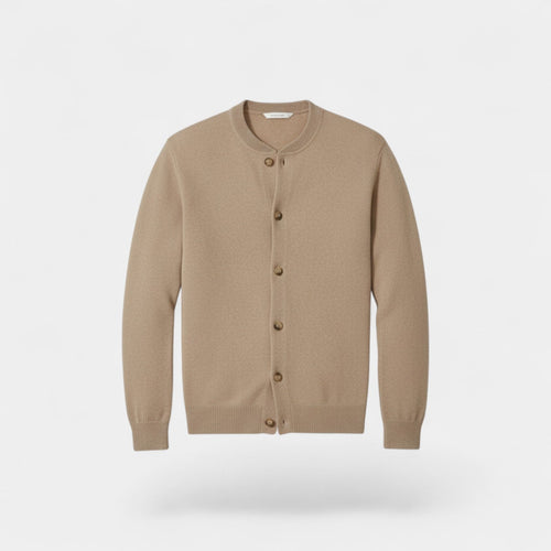 Men's 100% Cashmere Cardigan – Luxury Buttoned