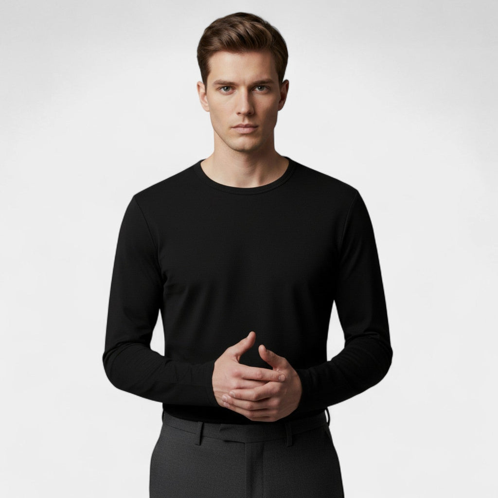 Men's Thermal Undershirt – Solid Round Neck Pack of 3