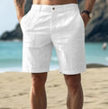 Men's Short in Linen and Cotton – Lightweight Tailored Fit