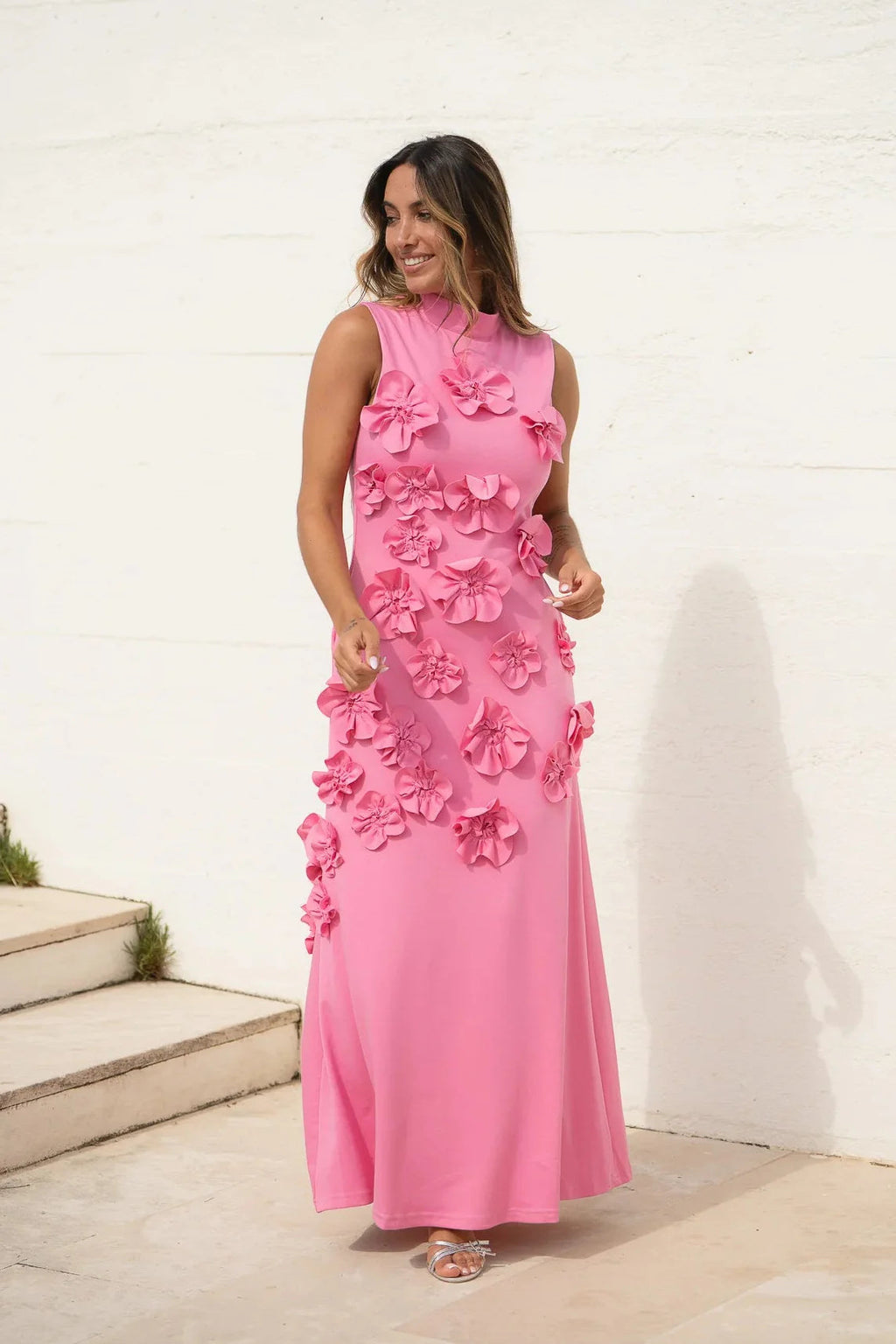 Women's Maxi Dress – Elegant Silhouette with Flowing Fabric