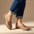 Men's Penny Loafers – Moc-Toe Stitching & Classic Slip-On
