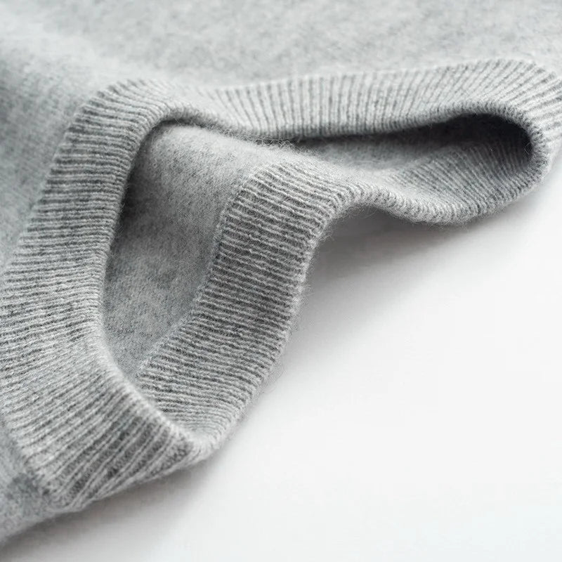 Men's Round Neck T-Shirt – Fine Knit Slim Fit