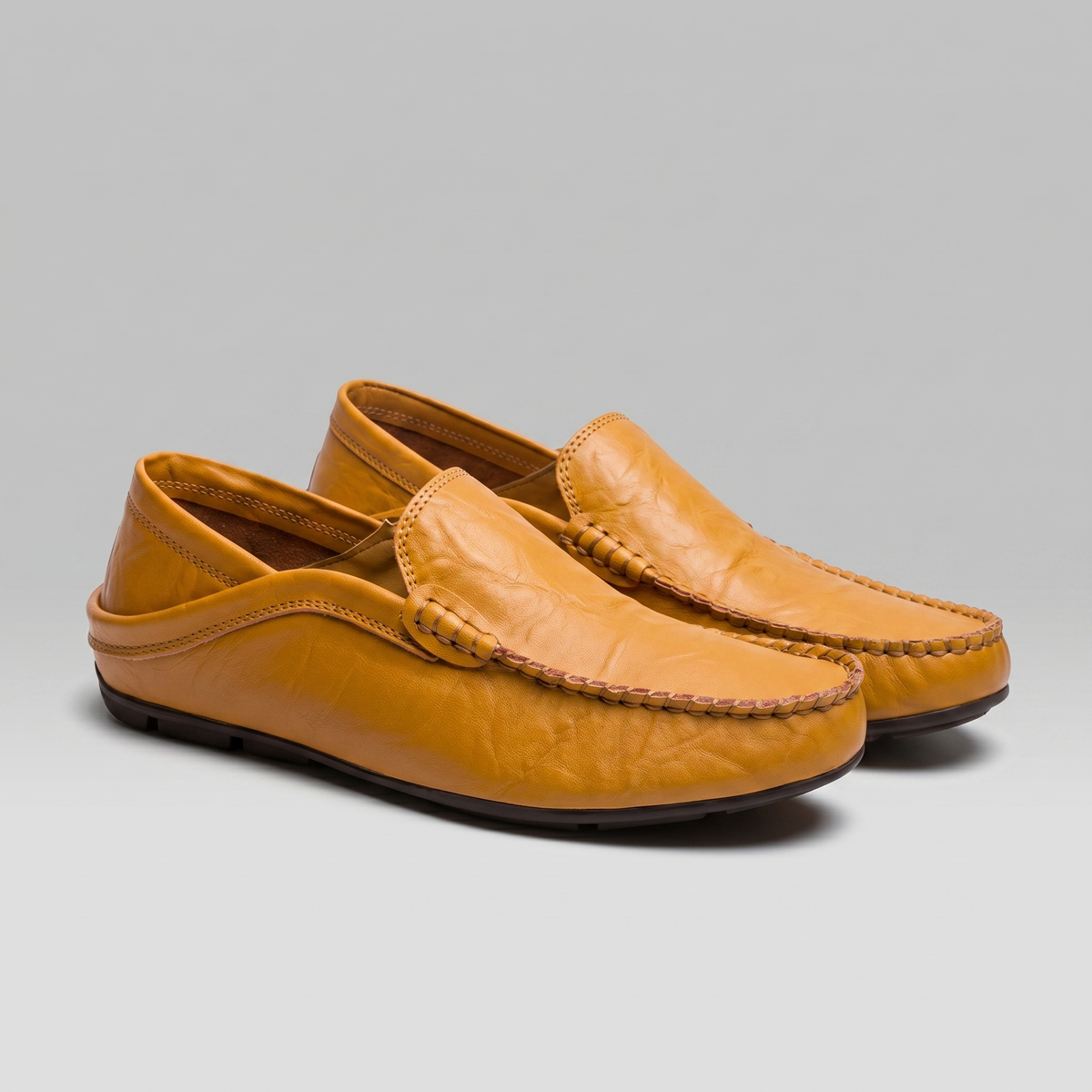 Men's Travel Moccasins – Stylish Foldable Slip-On Design