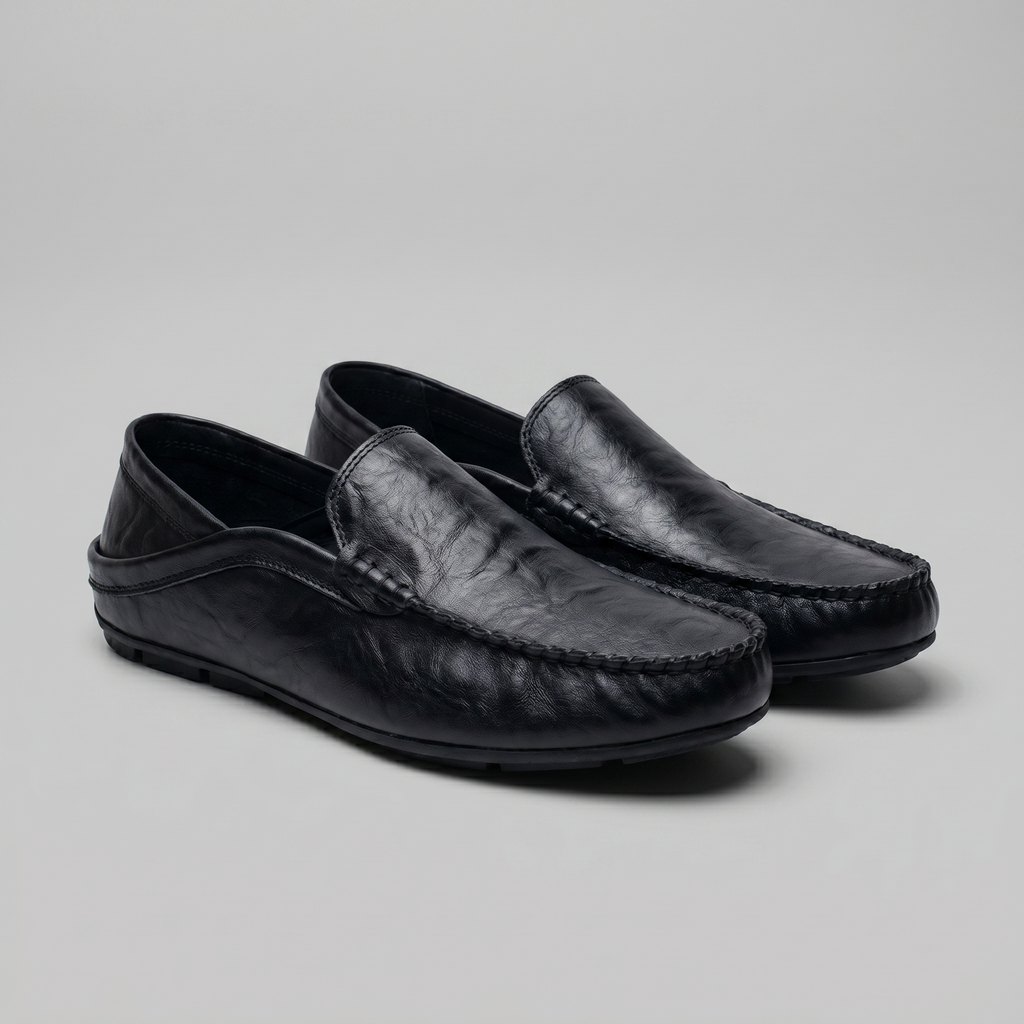 Men's Travel Moccasins – Stylish Foldable Slip-On Design