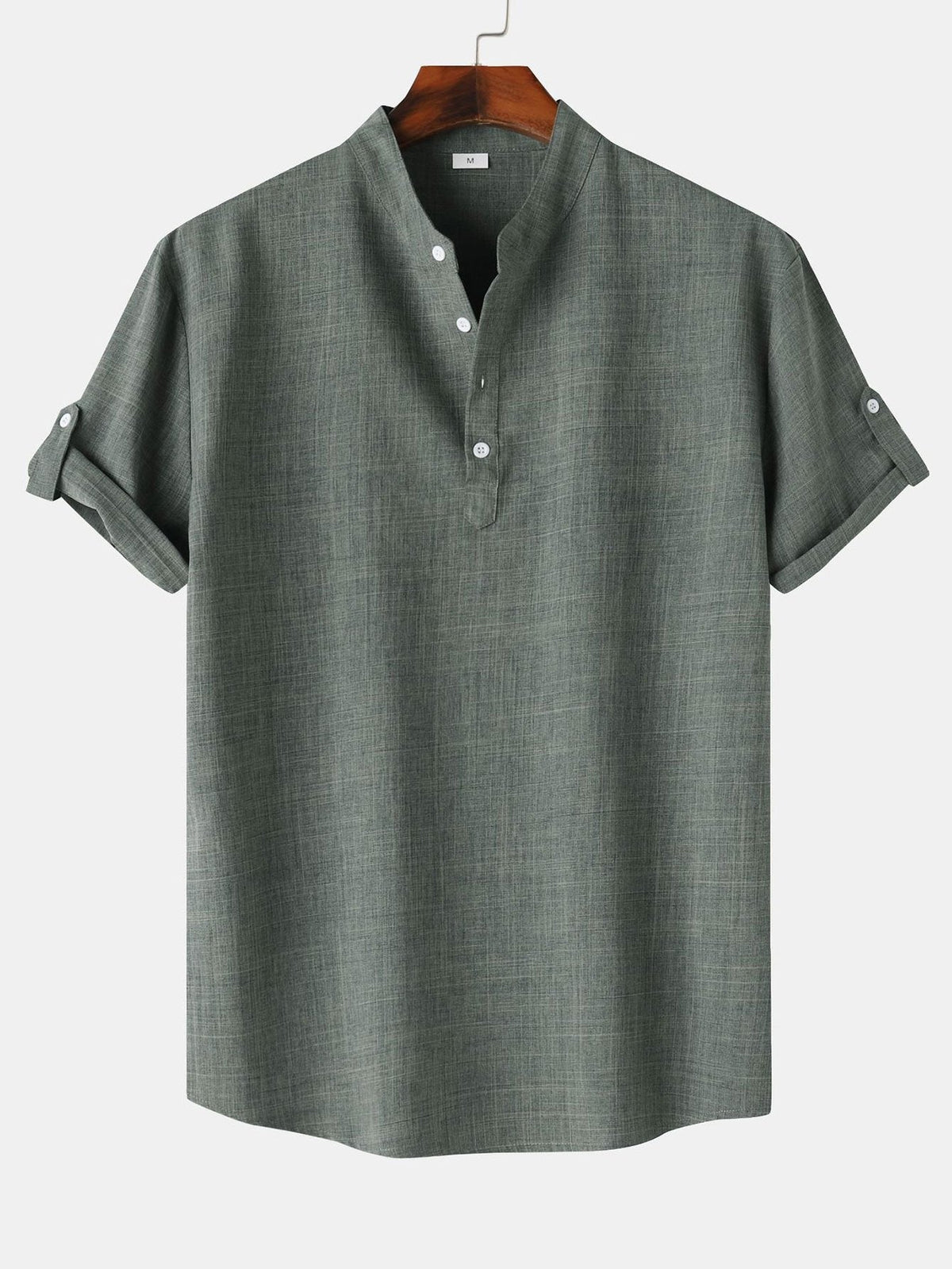 Men's Short Sleeve Henley Shirt – Relaxed Fit