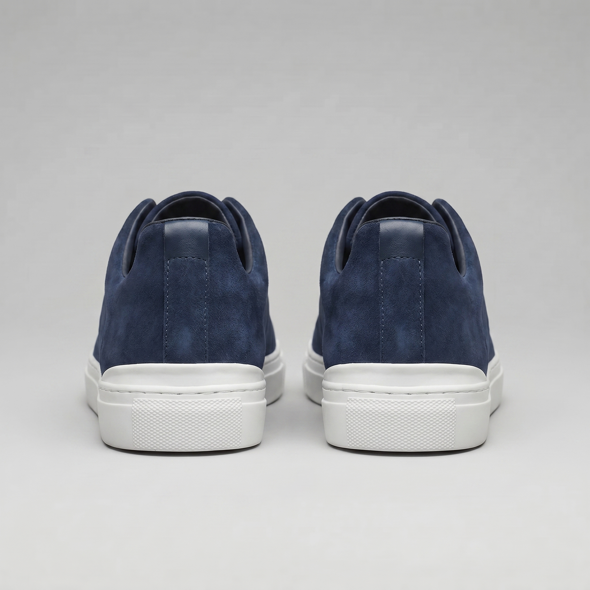 Men's Slip-On Shoes – Suede-Like Upper with Cross Strap