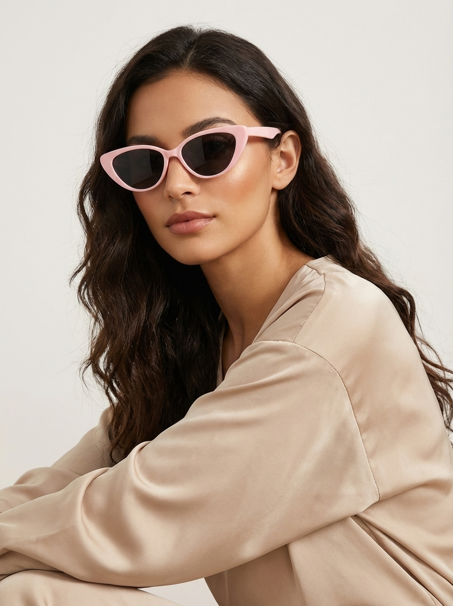 Women's Cat-Eye Sunglasses – Lightweight Retro Style Frame