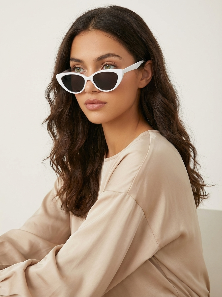 Women's Cat-Eye Sunglasses – Lightweight Retro Style Frame