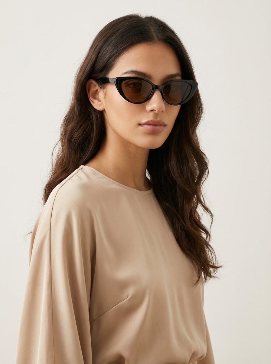 Women's Cat-Eye Sunglasses – Lightweight Retro Style Frame
