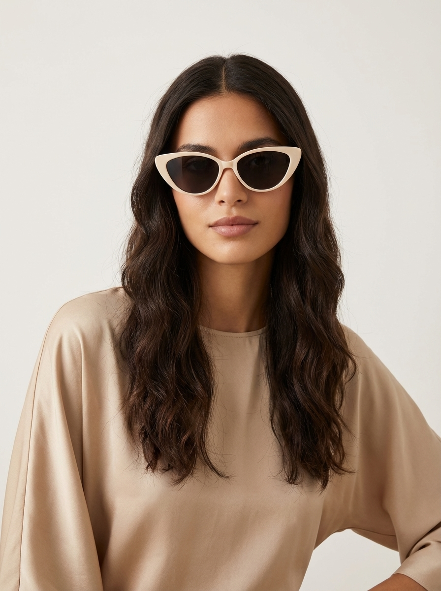 Women's Cat-Eye Sunglasses – Lightweight Retro Style Frame