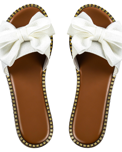Women's Knot Mules – Elegant Slip-On Sandals