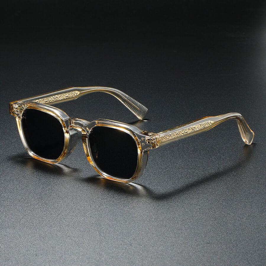 Men's Square Sunglasses – Tinted Lenses