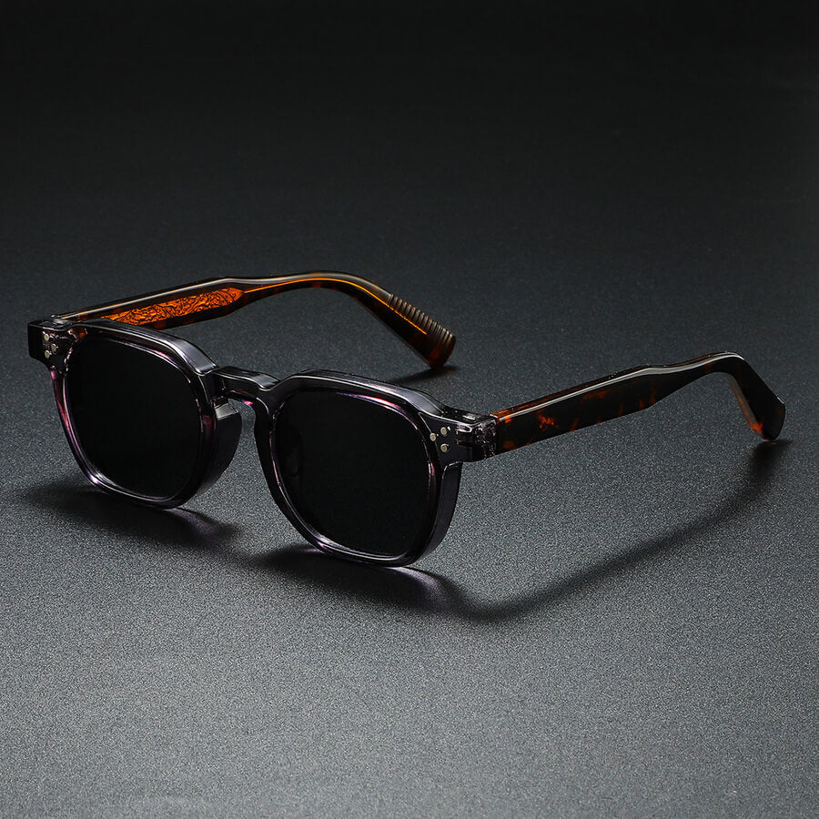 Men's Square Sunglasses – Tinted Lenses