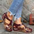 Vintage Women's Orthopedic Sandals – Lightweight Comfort Sole