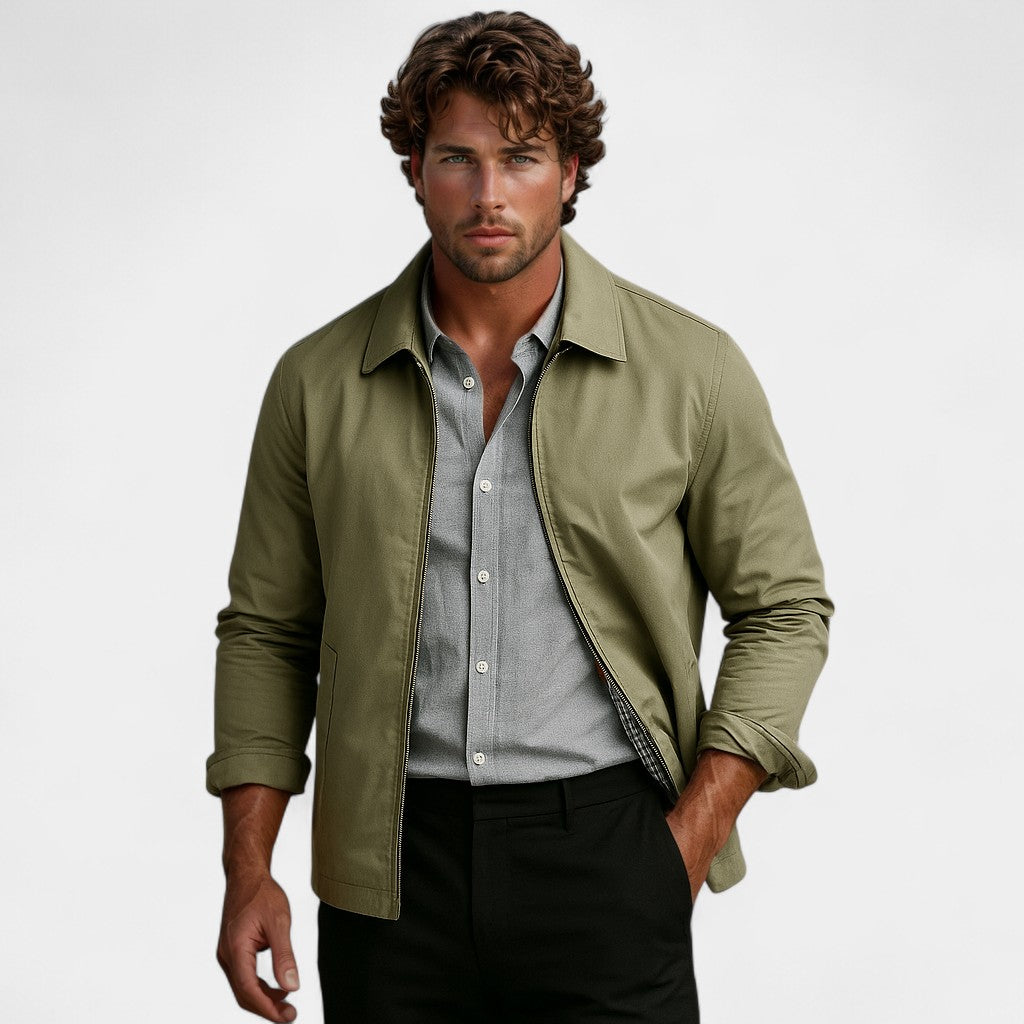 Men's Nylon Jacket - Minimalist Cut