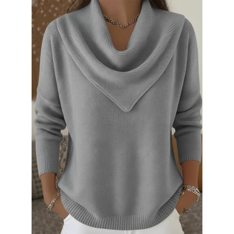 Women's Thick Sweater Relaxed Fit – Soft Casual Knitwear