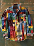 Men's long-sleeve woven shirt – Relaxed fit