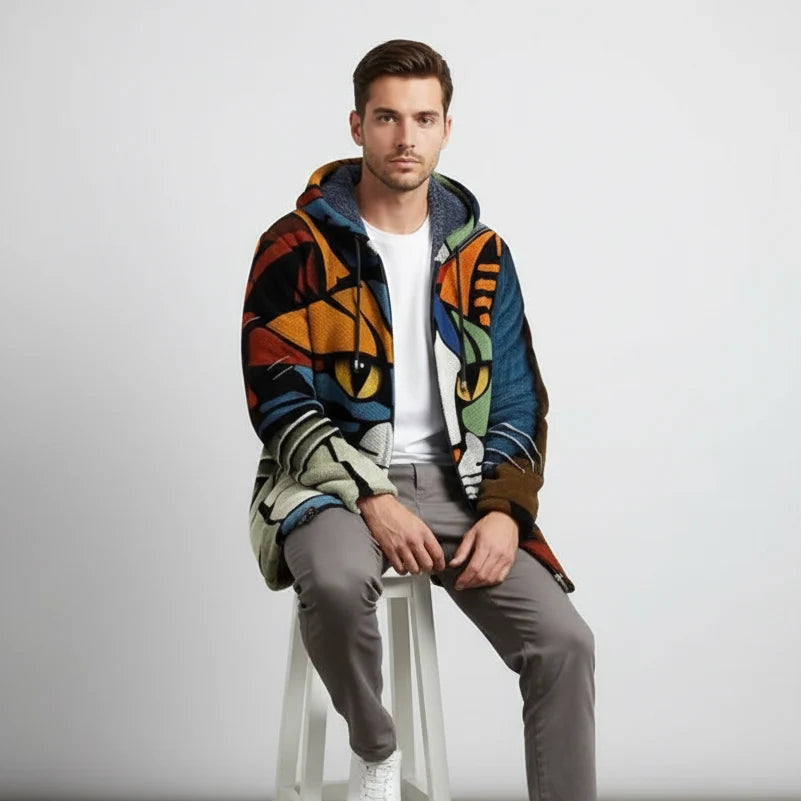 Men's Hooded Vest – Casual Zip-Up Jacket