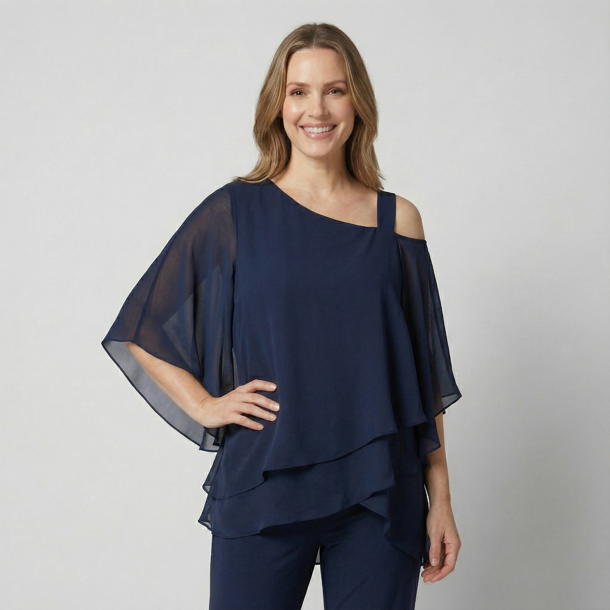 Women's Batwing Top and Pants Set – Relaxed Fit