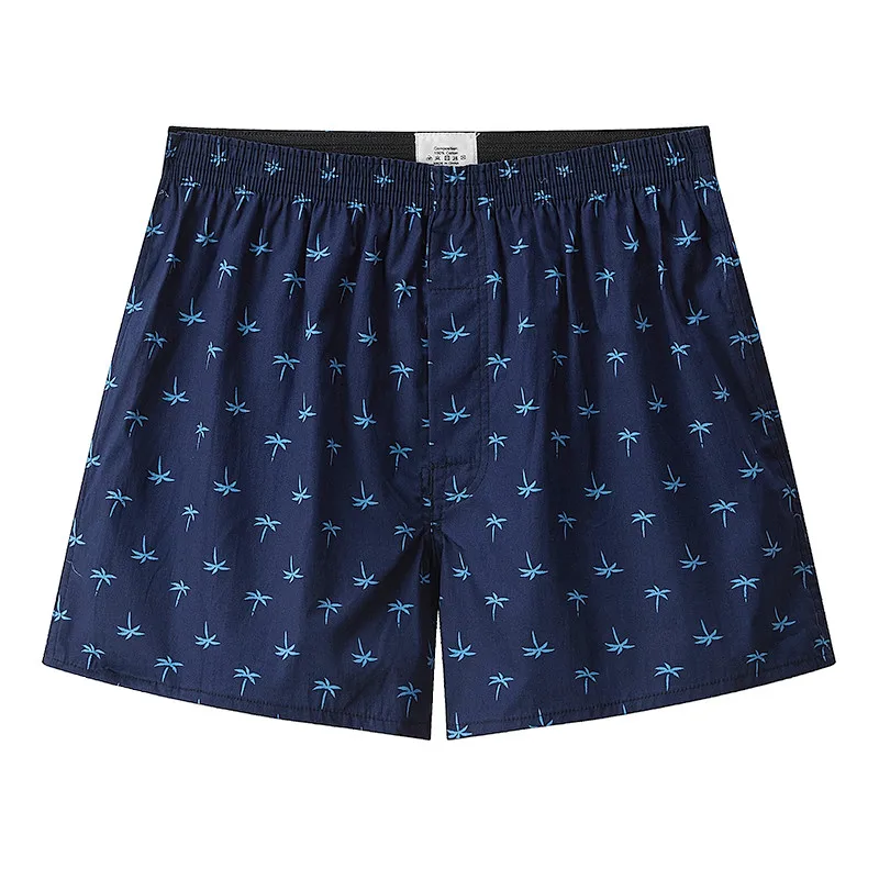 Men's plaid woven cotton boxers 3-pack – breathable comfort