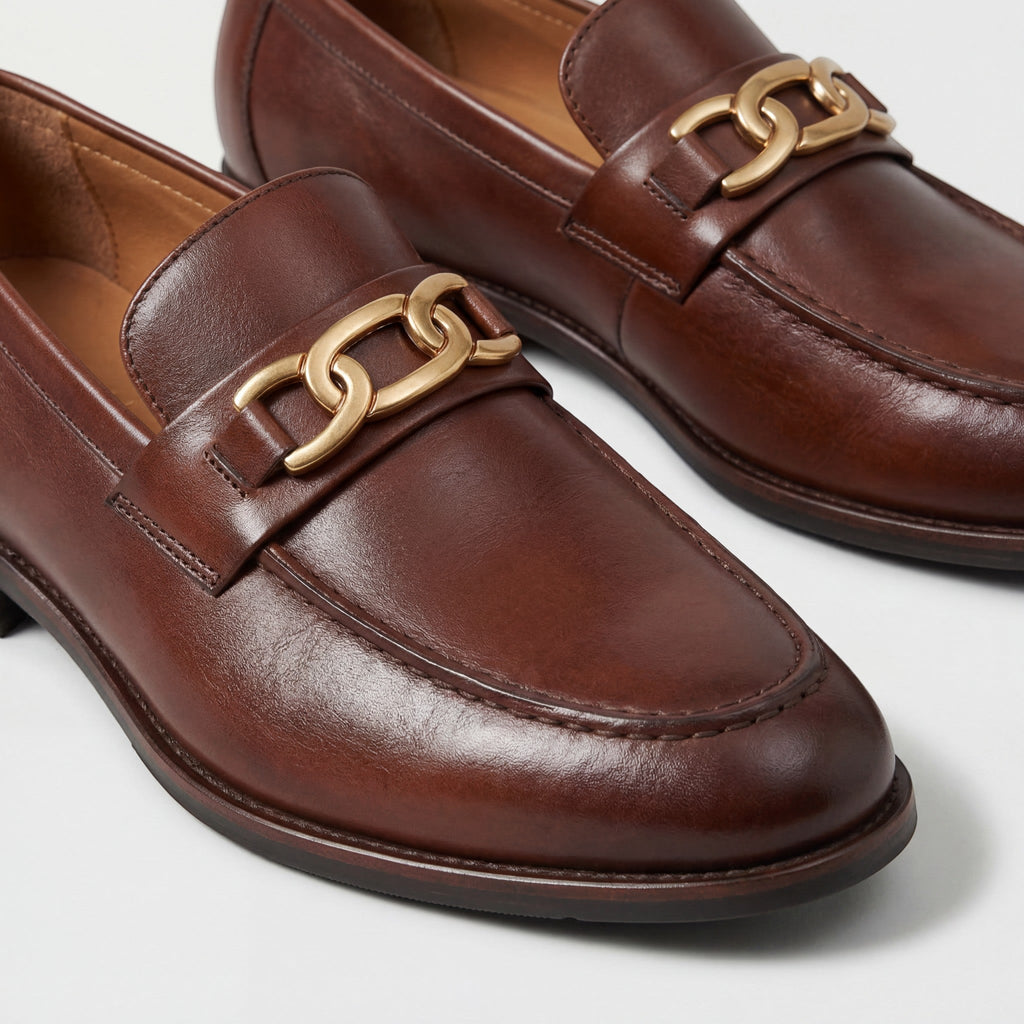 Men's Leather Loafers – Pointed Toe