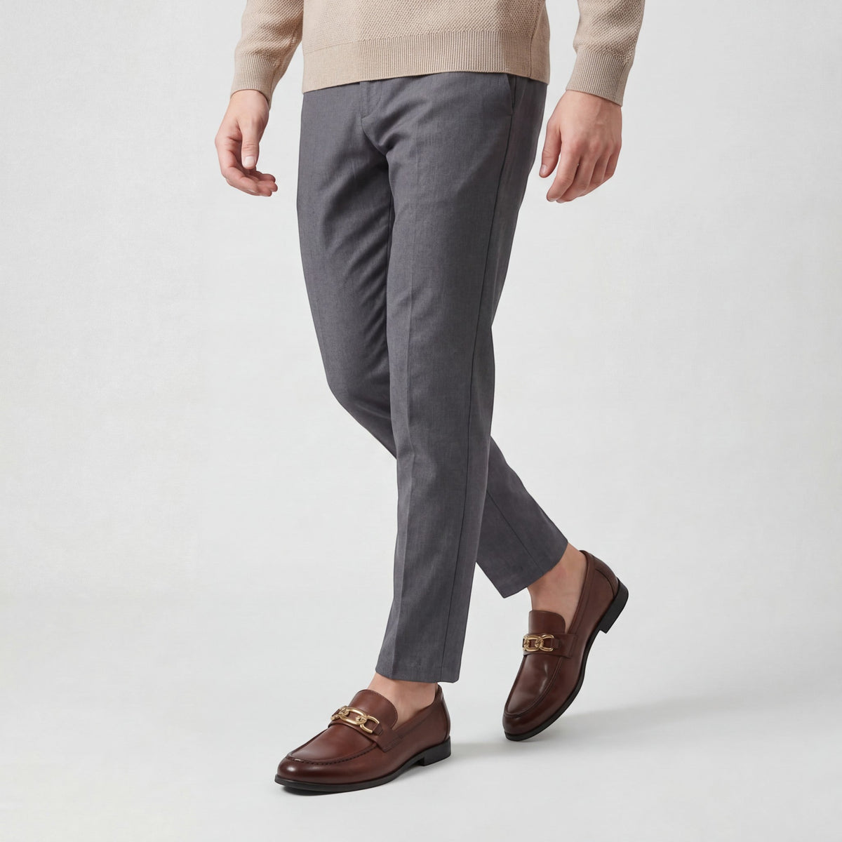 Men's Leather Loafers – Pointed Toe