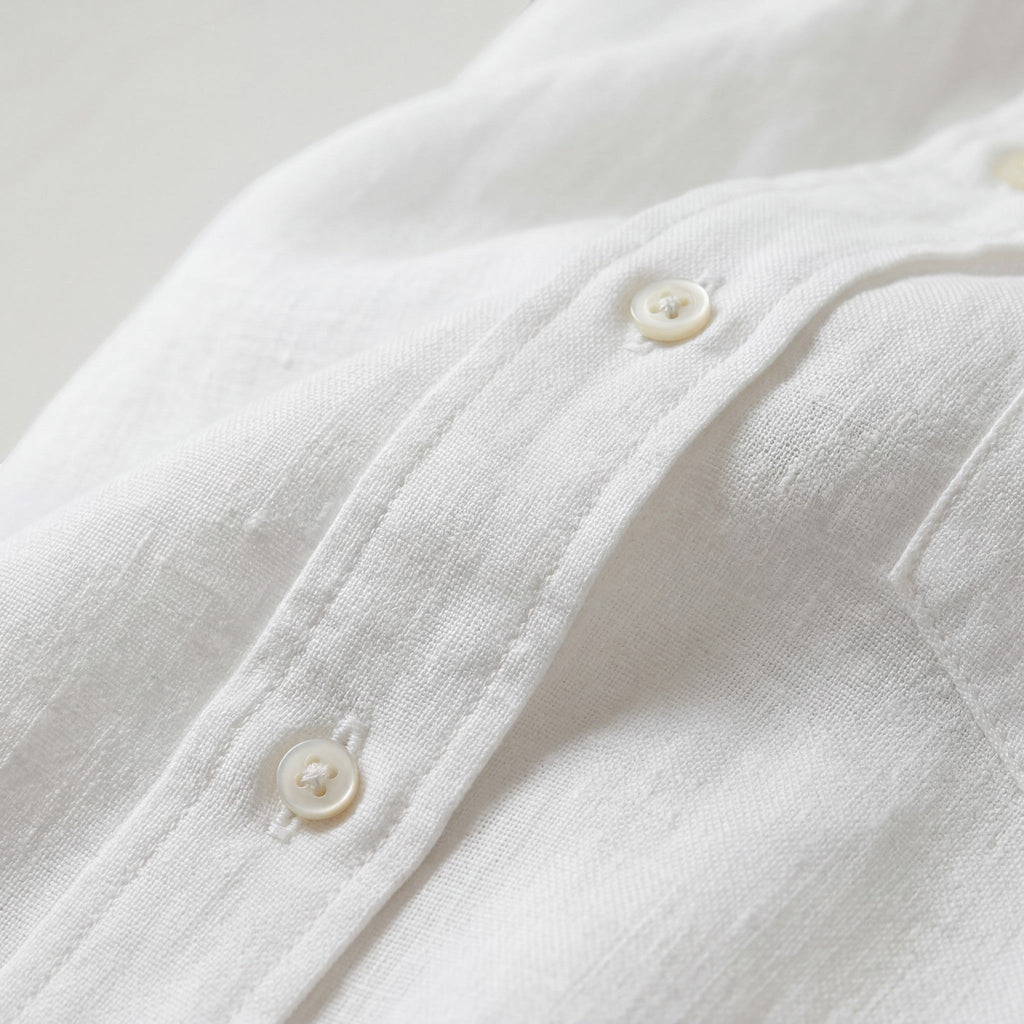 Women's button-down linen shirt – Relaxed, lightweight fit