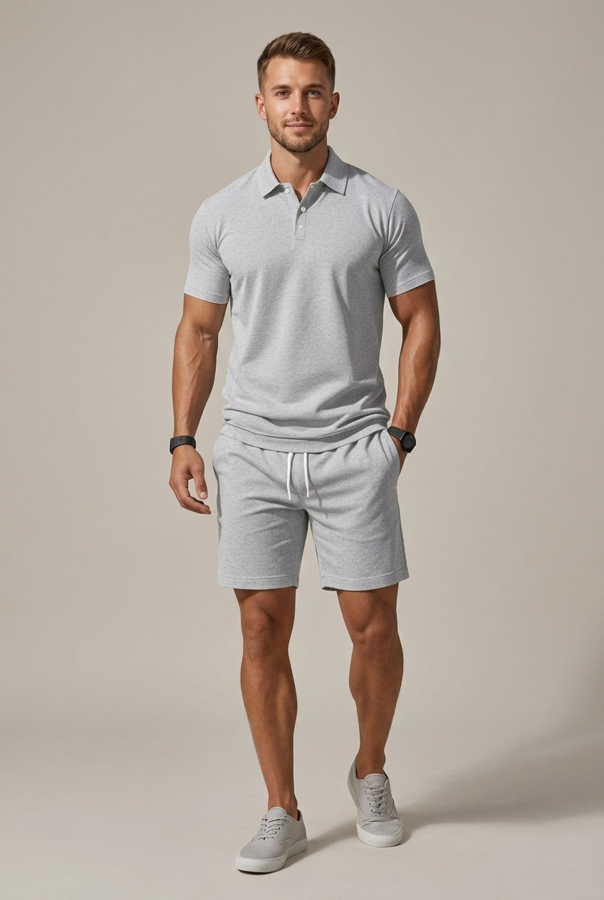 Men's Lightweight Shirt and Shorts Set – Coordinated Outfit