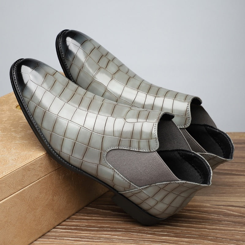 Men's Pointed-Toe Boots – Low British Style