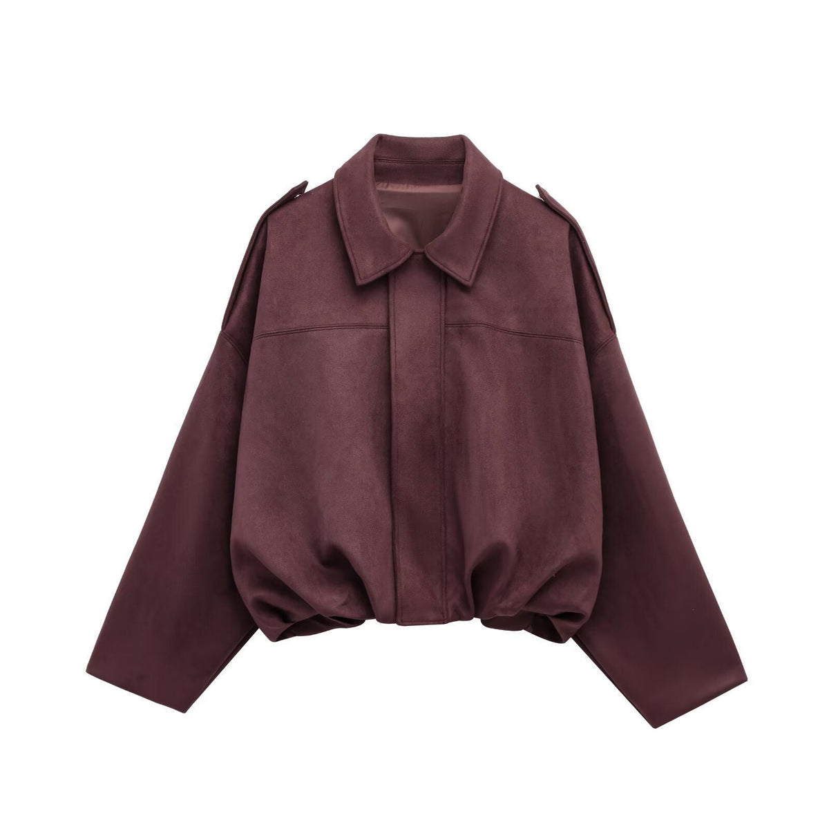 Men's Suede-Look Pilot Jacket – Soft Finish, Comfortable Feel