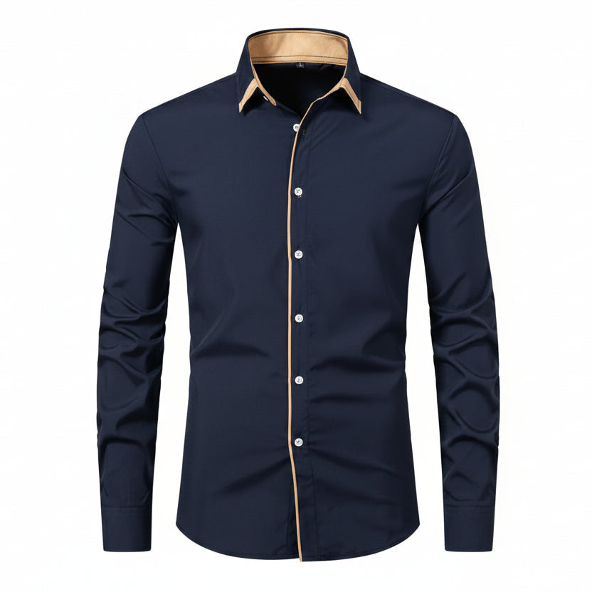 Men's Shirt – Contrast Details Relaxed Fit