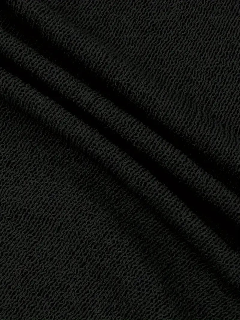 Women's Mini Knit Dress – Thin Straps and Open Back