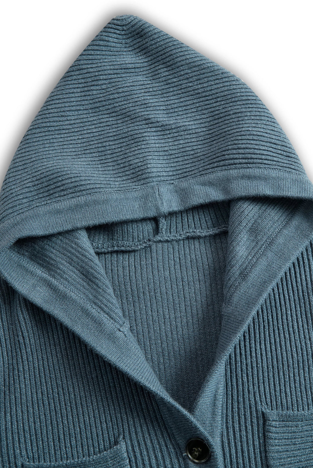 Long Knitted Dress for Women – Fitted Hooded Straight Fit