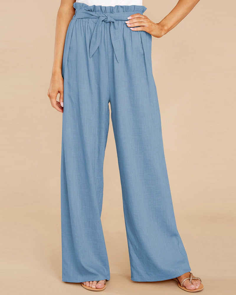 Women's Plus-Size Trousers Loose-Fit – Casual Cut