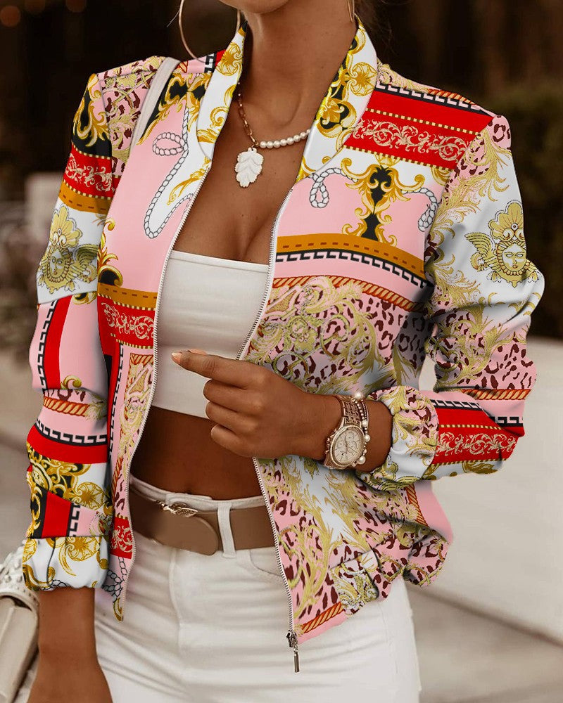 Women's Zipped Jacket – Lightweight Long Sleeve