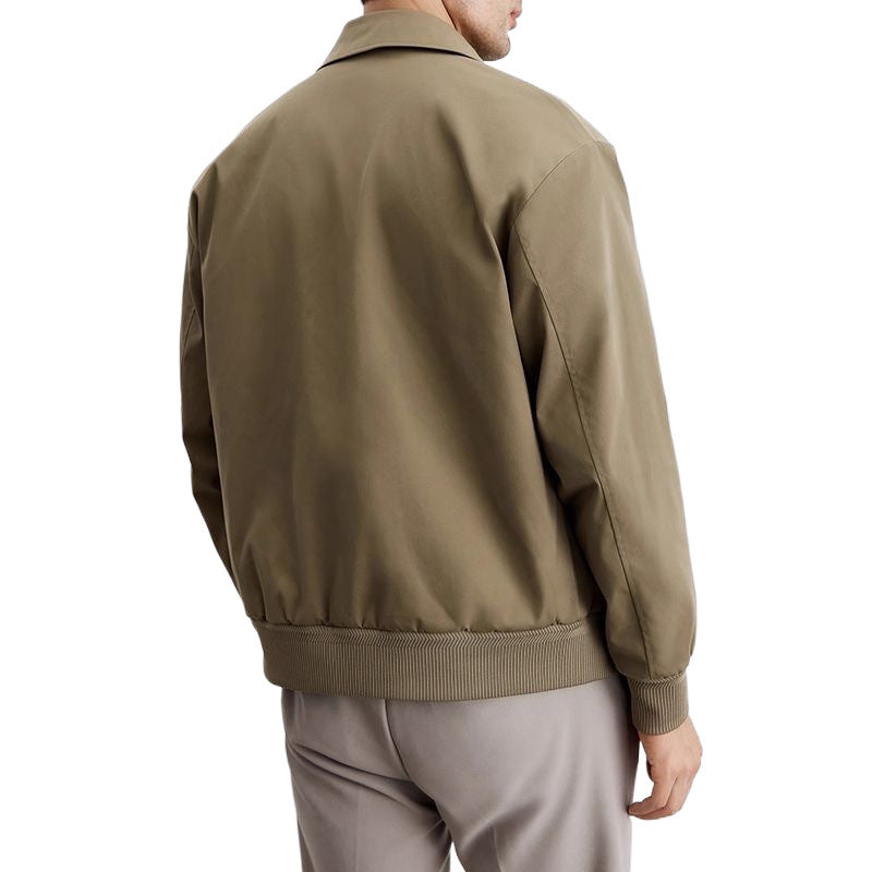 Men's Stand Collar Jacket – Modern Fitted Cut