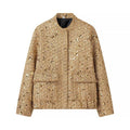 Women's Sequin Jacket - Flattering Oversized Cut