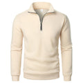 Men's High-Neck Half-Zip Sweatshirt – Casual Fit