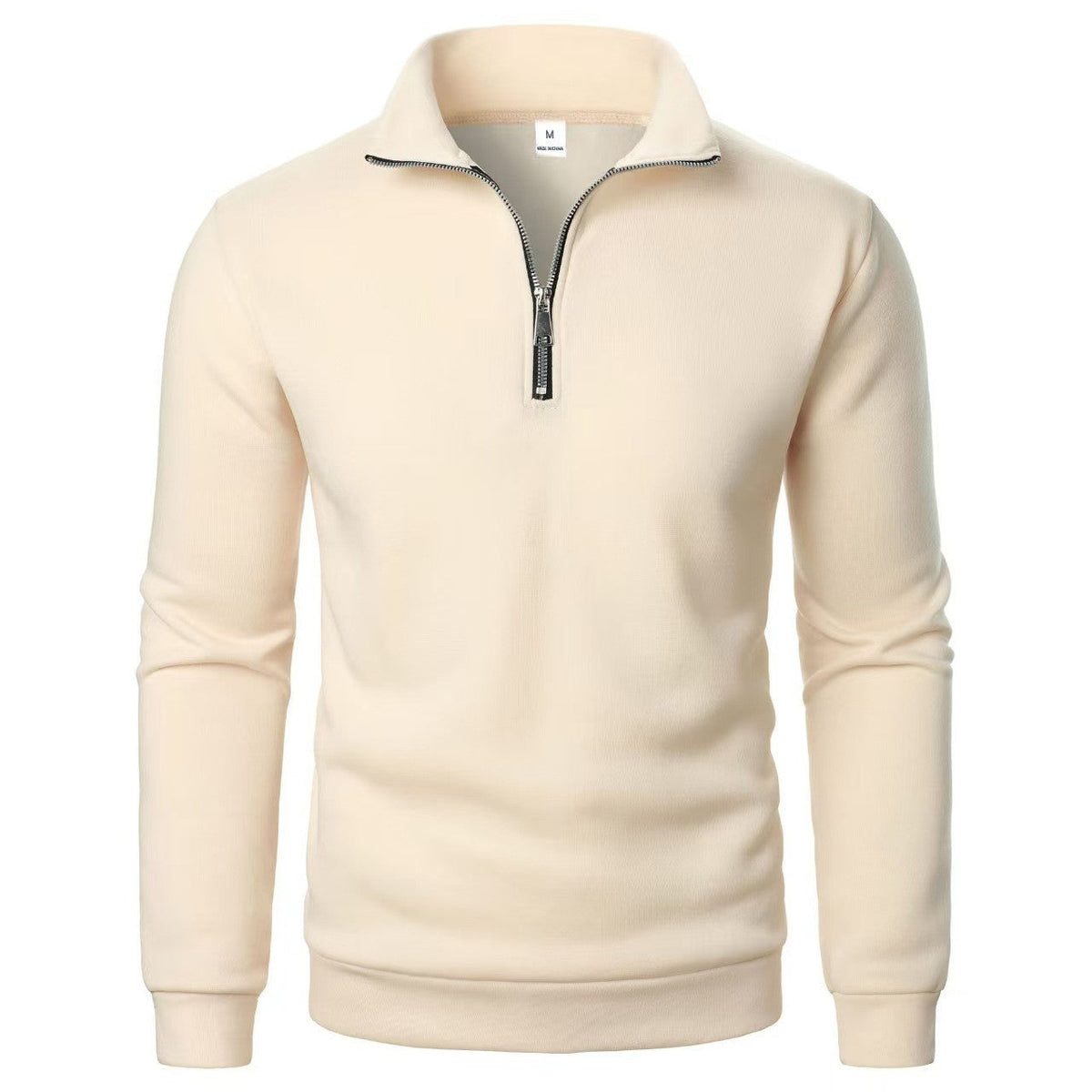 Men's High-Neck Half-Zip Sweatshirt – Casual Fit
