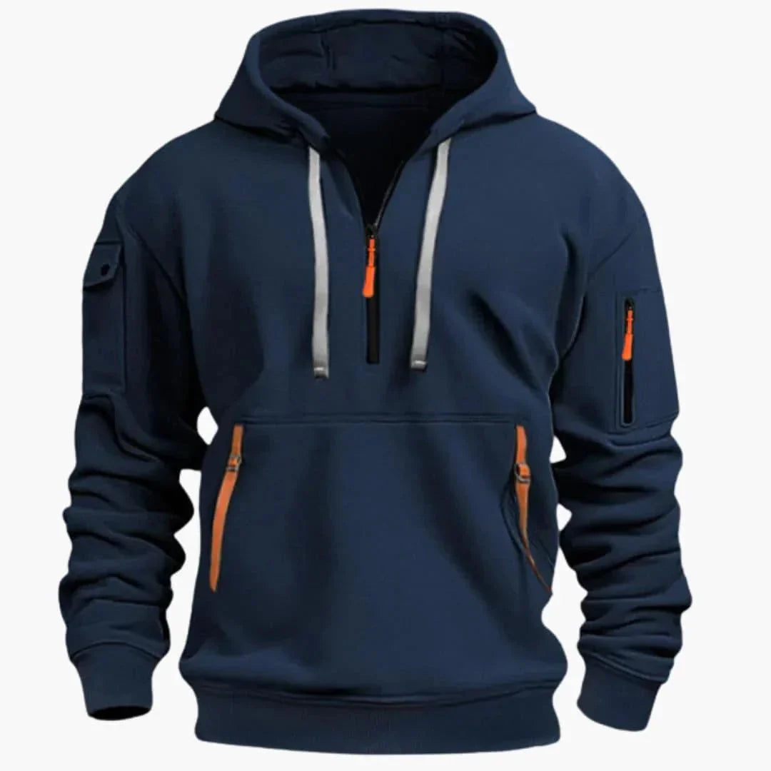 Men's Oversized Hoodie – Multiple Practical Pockets