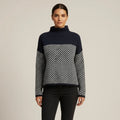 Turtleneck Sweater for Women – Casual Straight Fit