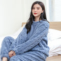 Women's Flannel Loungewear Set – Thick, Soft, Relaxed Fit