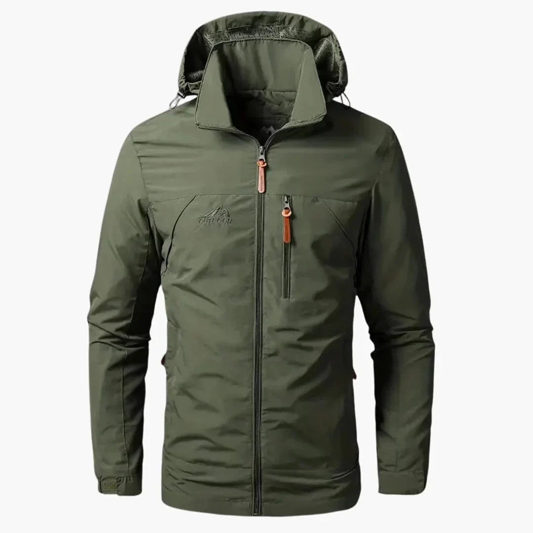Men’s Hooded Windbreaker Jacket – Lightweight and Versatile